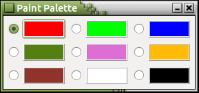 paint palette